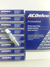 SET OF 8 AC DELCO 41-950 PLATINUM SPARK PLUGS 19244471 (For: 1979 Ford Courier)