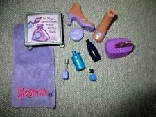 BratzðDoll-Accessories-Towel-Nail Stool-Shoes-Beauty-Lot b1