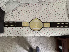 Fandu Big Gold Belt World Heavyweight Championship Belt NWA WCW