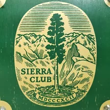 Sierra Club Flower Leaf Press Dried Botanical Art Nature Study Wood Vintage