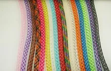 8MM Deco Mesh Tubing Flexible CYBERLOX Tube Party & Wedding Decor 7 Yards