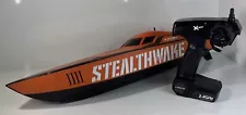 Horizon Hobby ProBoat Stealthwake RC Boat For Part Or Repair