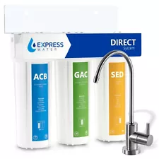 Express Water Direct System – 3 Stage Under-Sink Water Filtration System Filters