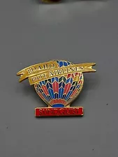 Vintage Idaho Hot Airlines SUNDQUIST Balloon Hot Air Balloon Pin