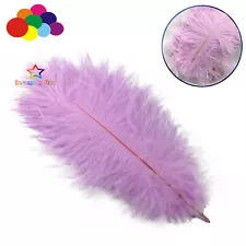 30 color Ostrich feathers 15-20 cm decoration starry wedding mask handmade DIY