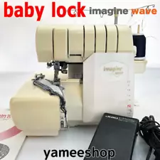 Baby Lock 2-needle 4-thread Lockstitch Machine Imagine Wave Serviced