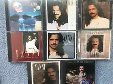 YANNI Lot Of 8 CDs KEYS TO INSPIRATION IN MY TIME DARE TO DREAM IN THE MIRROR