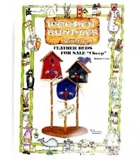 Provo Craft Vtg 1996 Unfinished Wood Kit FEATHER BEDS FOR SALE CHEEP Bird House