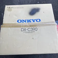 Onkyo DX-C390 6 Disc CD Changer/Player - Black New Open Box