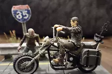 The Walking Dead Daryl With Chopper Building Set more than 100 Pieces