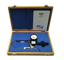 Harpenden Skinfold Caliper with Wood Case, Instruction Manual