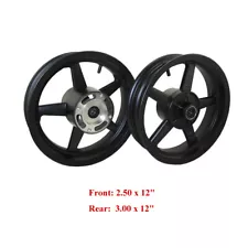 Pit Bike Motard 12" Supermoto SDG Wheel Rims F 2.50 R 3.00