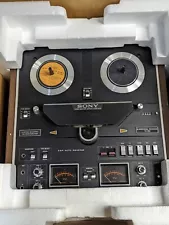 Sony TC-580 Reel to Reel tape recorder Bidirectional Record! Auto-Stop