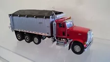 PETERBILT 357 4 axle Dump Truck w/ EAST GENESIS DUMP BODY by SWORD 1:50 scale