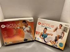 New Sealed-Wii Active Personal Trainer & More Workouts Bundles (Nintendo Wii)