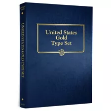 US Gold Type Set Coin Collection Album Whitman 9170 New Long Term Storage