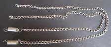 Pair of replacement chains with springs for attachment for Structo log truck