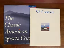 1992 Chevrolet Corvette C4 The Classic American Sports Car Dealer Sales Book