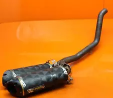 2005 2006 KAWASAKI NINJA ZX6R CARBON FIBER TWO BROTHERS EXHAUST PIPE MUFFLERS (For: 2006 Kawasaki Ninja ZX6R)