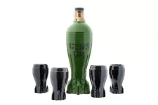 MILITARY GIFT CERAMIC DECANTER "MINE 80mm" BOMB BOTTLE-SHTOF FOR WHISKEY 0.5L