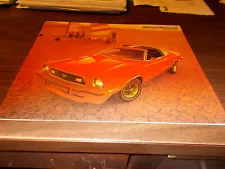 1977 Ford Mustang II Revised 12-page Sales Catalog with Cobra and More