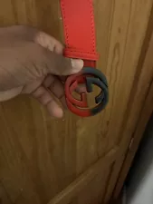 Gucci Belt Red 34