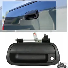 For Toyota Tundra 2000-06 Tail Gate Tailgate Handle Textured Pickup Truck Black