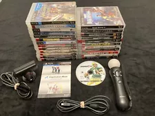 Tested PlayStation 3 PS3 Mixed Video Game Lot GTA 4 5 COD Move Controller Read