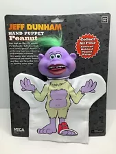 NEW JEFF DUNHAM - “PEANUT” HAND PUPPET - NECA - 2012