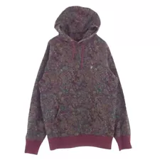 Supreme Hoodie 11Aw Paisley Pullover Hooded Sweatshirt Parka Multicolor