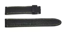 Montblanc Black Leather Strap 17mm