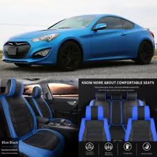 For Hyundai Genesis Coupe PU Leather Car Seat Covers Front 2-Seat Cushion Cover