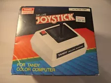 Vintage Tandy 1000/Color Computer Deluxe Joystick CIB Boxed Radio Shack 25-1080