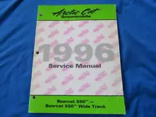 1996 Arctic Cat Snowmobile Bearcat 550 Wide Track Service Manual 2255-305 SM69