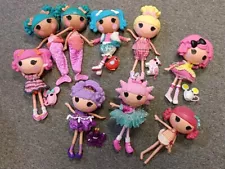 Bundle Of 9 Lalaloopsy Large Dolls