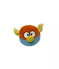 Rovio 5" Angry Birds In Space Lightning Blue & Orange Bird Plush Toy NO SOUND