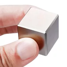 Square Block Super Neodymium Rare Earth Magnetic Cube 1" inch