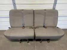 2008-2023 CHEVROLET Chevy Express GMC 15 passenger van last row seat seats GRAY