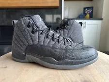 Nike Air Jordan 12 Retro Wool size 11.5 852627-003 OG XII Clean Black