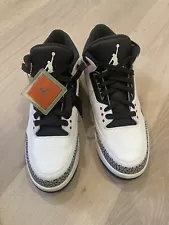 SIZE 14 -Air Jordan 3 (GS) Infrared 23 white black grey 398614123  BRAND NEW