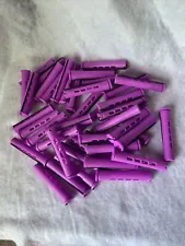 Diane 9/16" Cold Wave Rods Curlers Hair Perm #DCW3 42-pieces - Orchid Long # 603