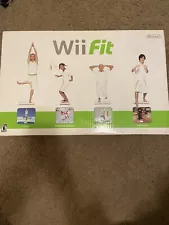 wii fit balance board and game