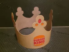 Original Burger King Crown For That Meme Occasion (Mint Condition)