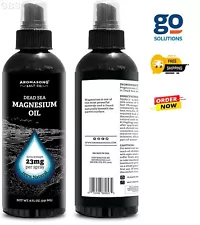 Magnesium Oil Spray - Large 8oz Size - Extra Strength - 100% Pure for Less Sting