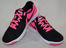 Nike Flex Experience 5 (GS) Pink/Black/White Girl's Running Shoes-Sz 5/6/6.5Y NB