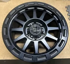 17x9 ET12 17” Black Rhino Revolution Hard Alloys Wheel Rim ET 12 6x135 With Cap