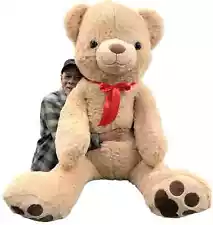 Giant Teddy Bear 6ft Huge Stuffed Animal Soft New Big Plush Weighs 25 Pounds