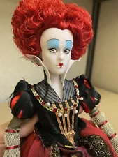 Disney Store Alice Through the Looking Glass The Red Queen Of Hearts Doll