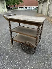 Antique Tea Cart Stickley Brothers Quaint Furniture