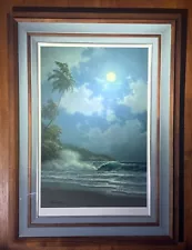 Roy Gonzalez Tabora "Echoed Silence" 95/450 COA-Beautifully framed 31.5" x 42.5"